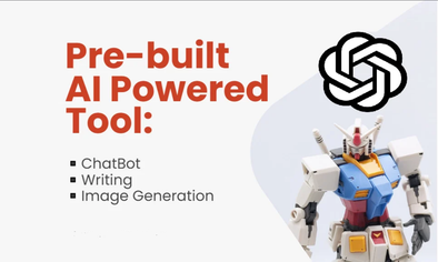 Add AI Chatbot Writing Image Tool With ChatGPT3 & Dalle 2 To Your App Or Website