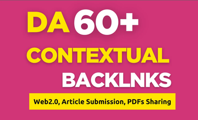 Create Contextual Backlinks On Powerful Websites Service