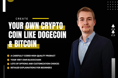 Create Your Own Cryptocurrency like dogecoin or bitcoin Service