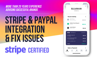 Integrate or Fix Stripe Payment or Paypal In Your Website
