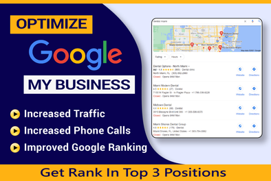 Optimize Google My Business Page For Local SEO GMB Ranking